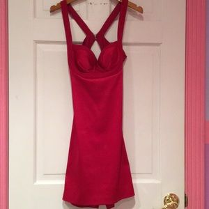 Miss little red dress